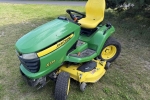john deere x534 sodo traktoriai 0